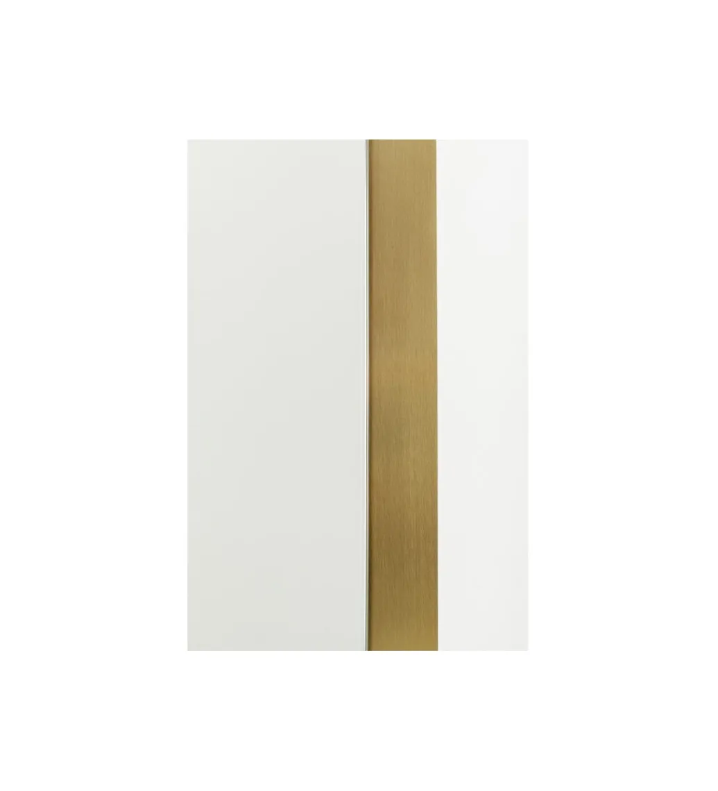 Lustro AREZZO trapez mosiądź 65 x 160 cm*KARE Clearance