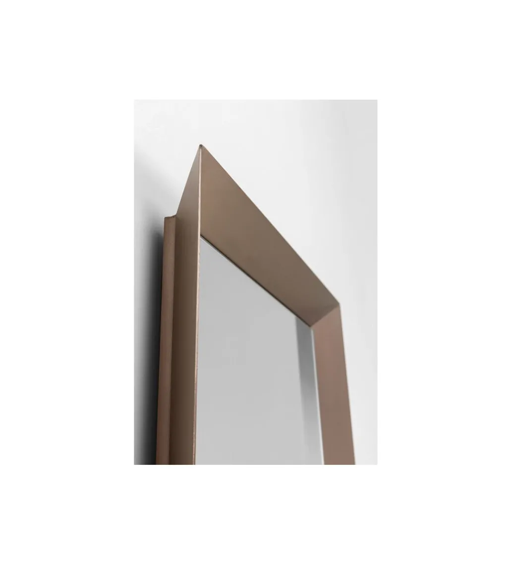 Lustro AREZZO trapez 65 x 160 cm kawowy*KARE