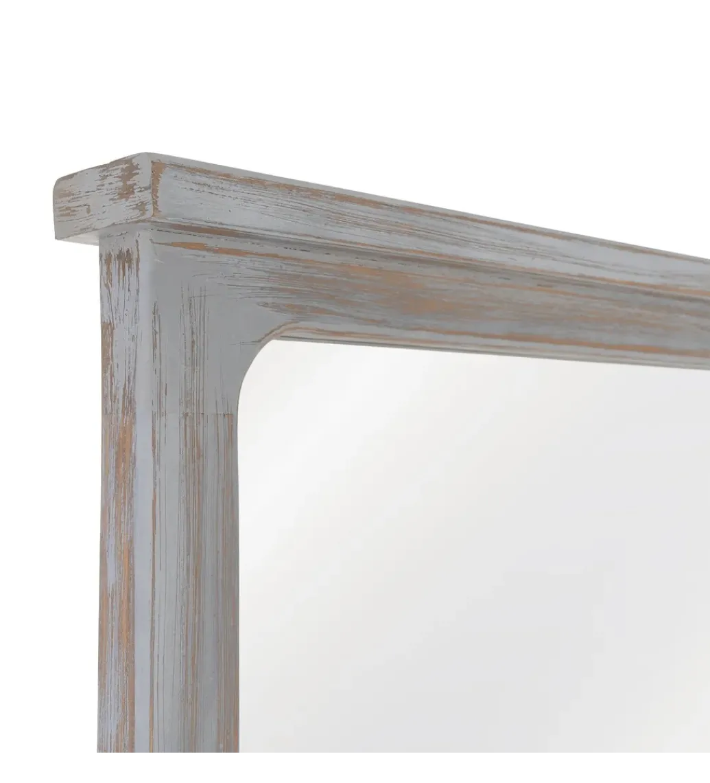 Lustro BEGASTA 170 cm drewno paulowni szare*Zona-Design