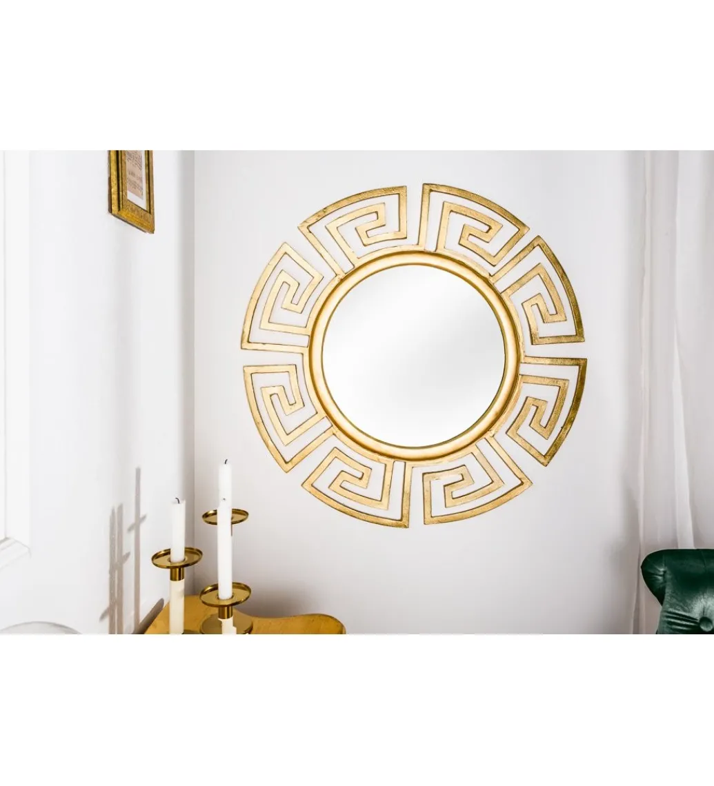 Lustro ścienne Euphoria 85 cm złote*Invicta Interior Discount