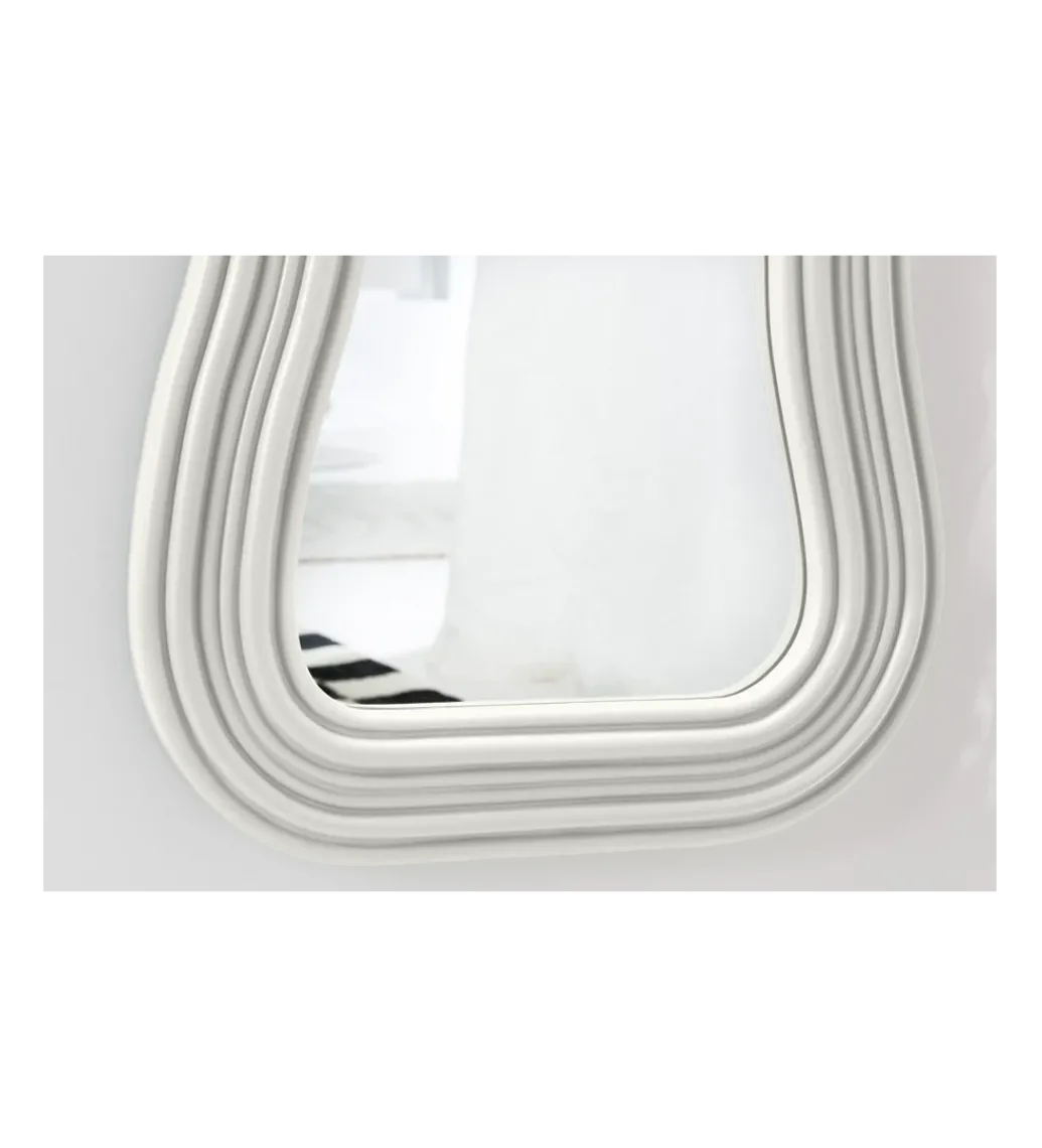 Lustro ścienne FUENTE II RUBIO 100 cm białe*Invicta Interior Outlet