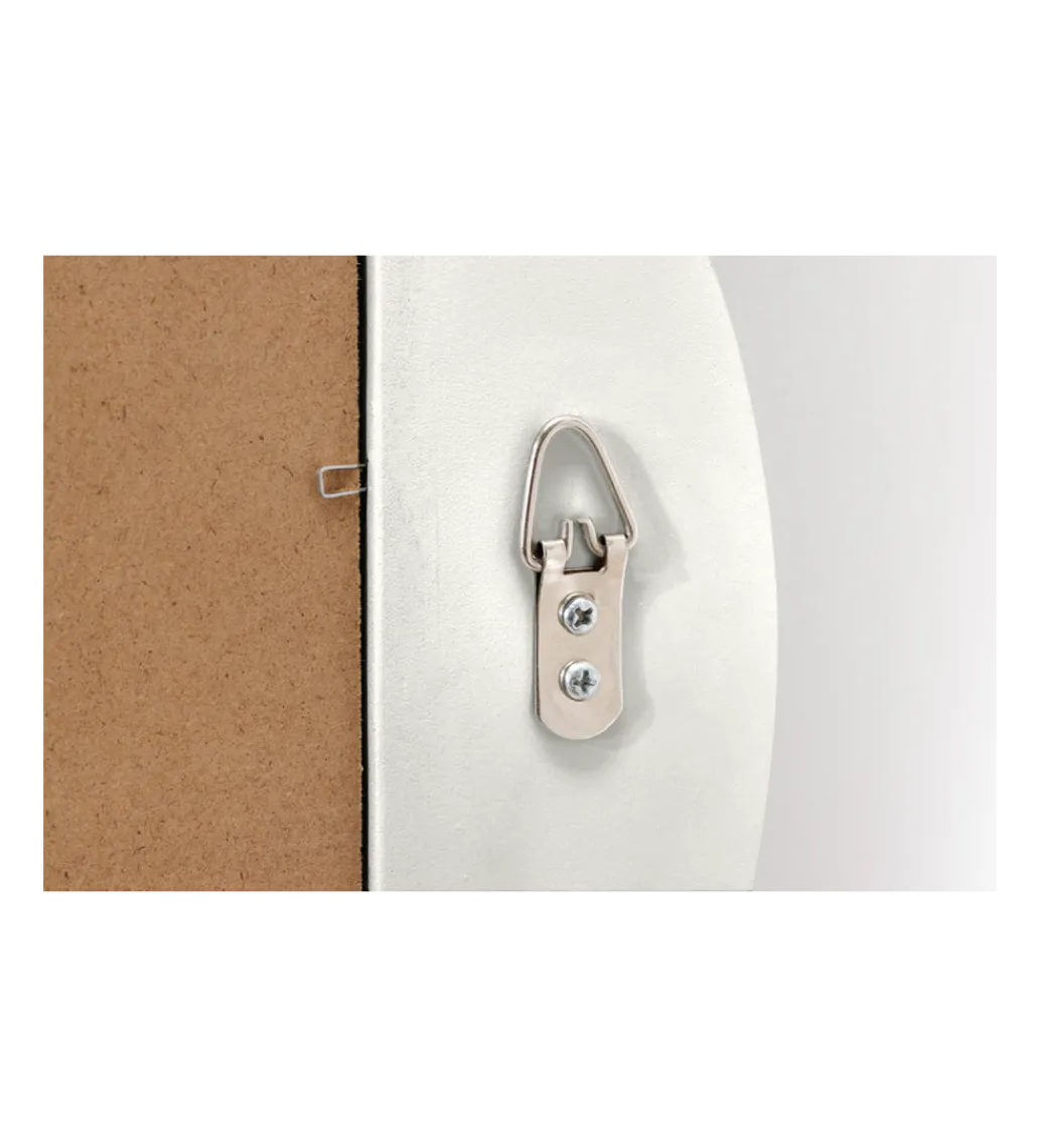 Lustro ścienne FUENTE II RUBIO 100 cm białe*Invicta Interior Outlet