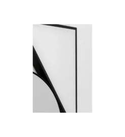 Lustro ścienne MIRO 88 cm czarne*KARE Outlet