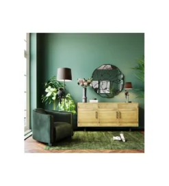 Lustro ścienne Pieces 100 cm czarne*KARE Hot