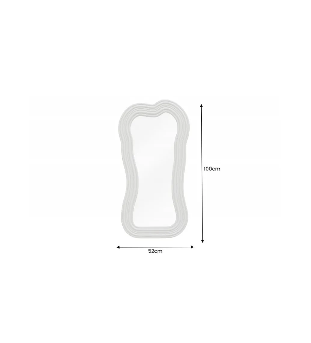 Lustro ścienne RUBIO 100 cm greige*Invicta Interior Discount