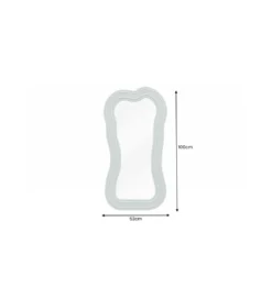 Lustro ścienne RUBIO 100 cm zielone*Invicta Interior Hot