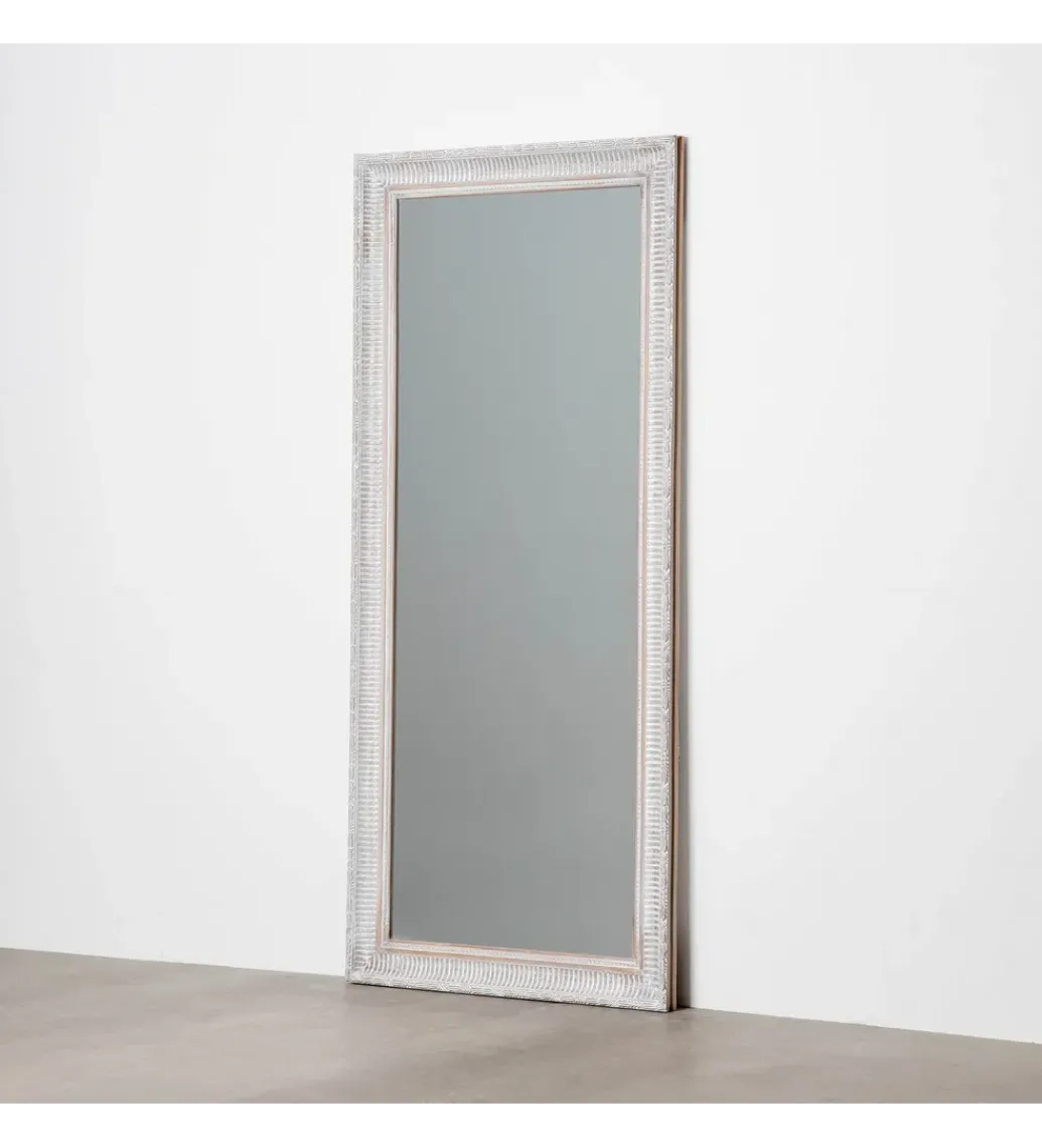 Lustro DEAY 166 cm drewno paulowni szare*Zona-Design Outlet