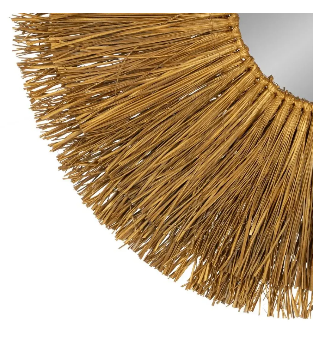 Lustro DECATARO 80 cm naturalne*Zona-Design Sale