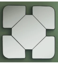 Lustro FORMATEA 60 x 60 cm czarne*Imeri Outlet