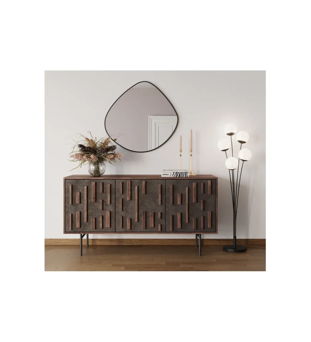Lustro GOTEBORG 71 x 71 cm czarne*KARE Sale