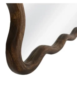 Lustro JOMANEO 180 cm drewno paulowni brązowe*Zona-Design Online