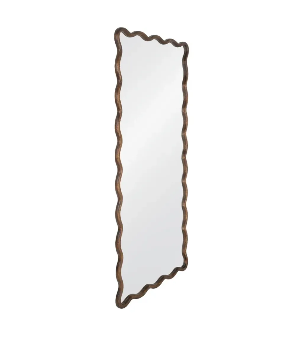 Lustro JOMANEO 180 cm drewno paulowni brązowe*Zona-Design Online