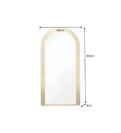 Lustro KIRAZ 160 cm złote*Invicta Interior Best