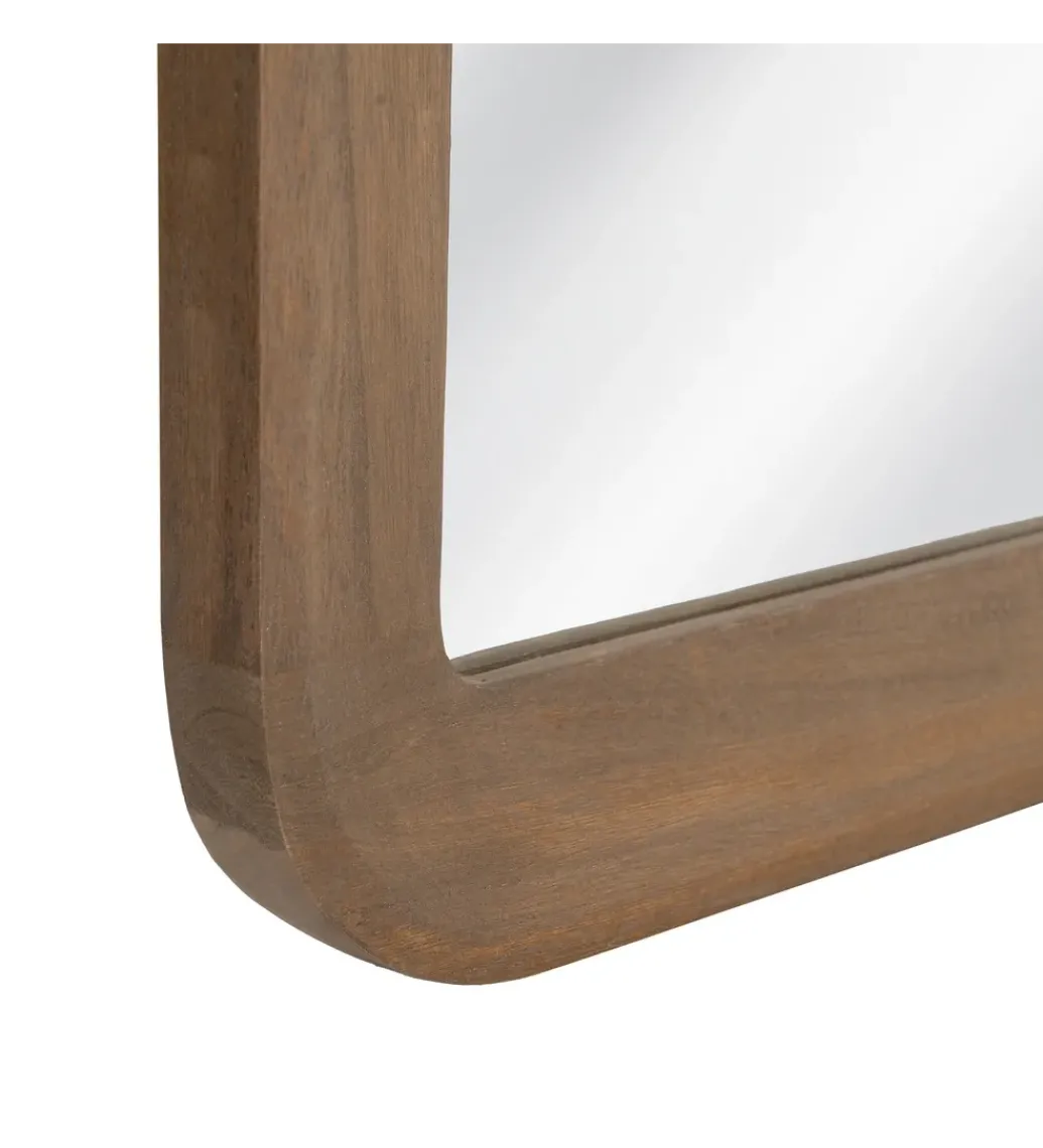 Lustro NOGALE 160 cm drewno paulowni naturalne*Zona-Design Outlet
