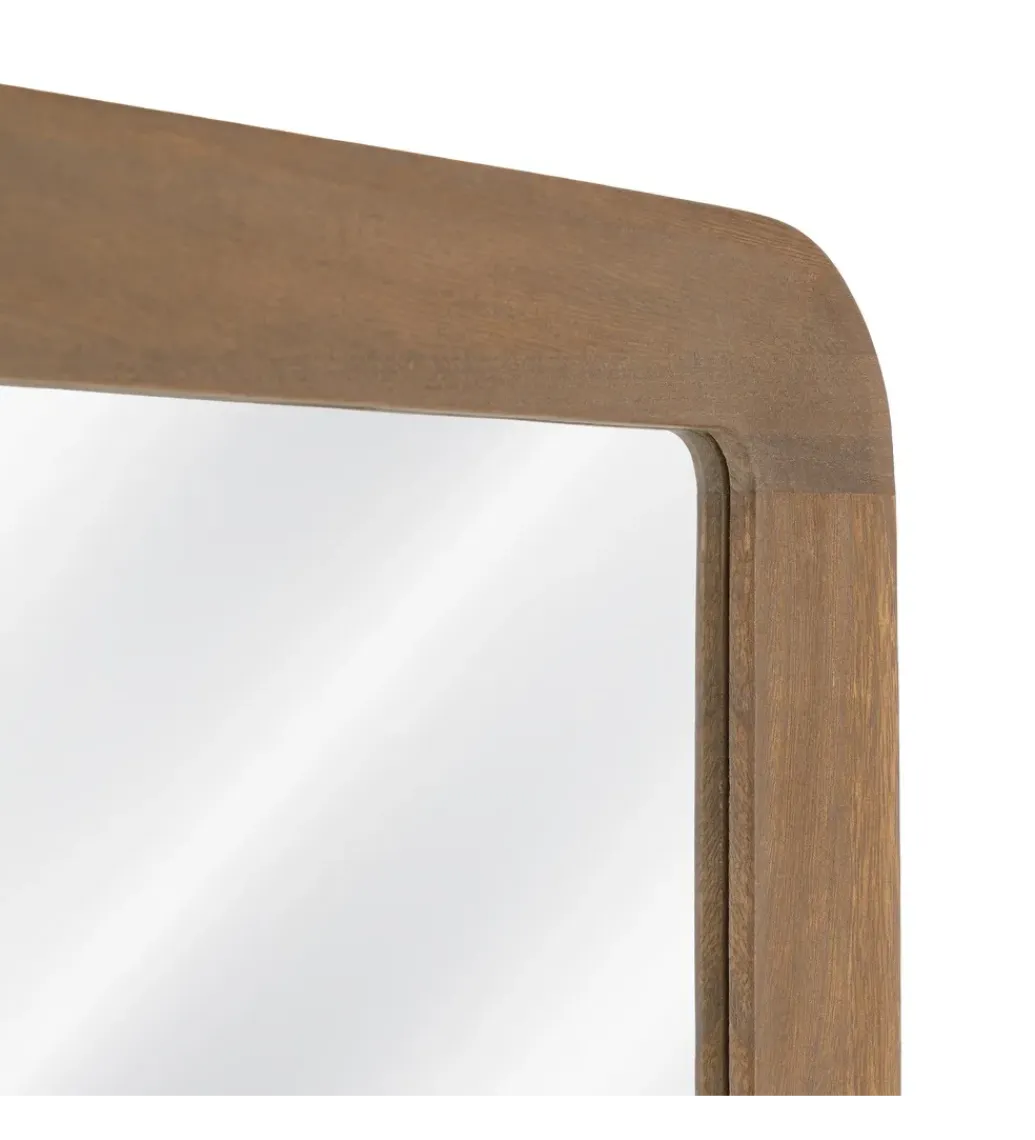 Lustro NOGALE 160 cm drewno paulowni naturalne*Zona-Design Outlet