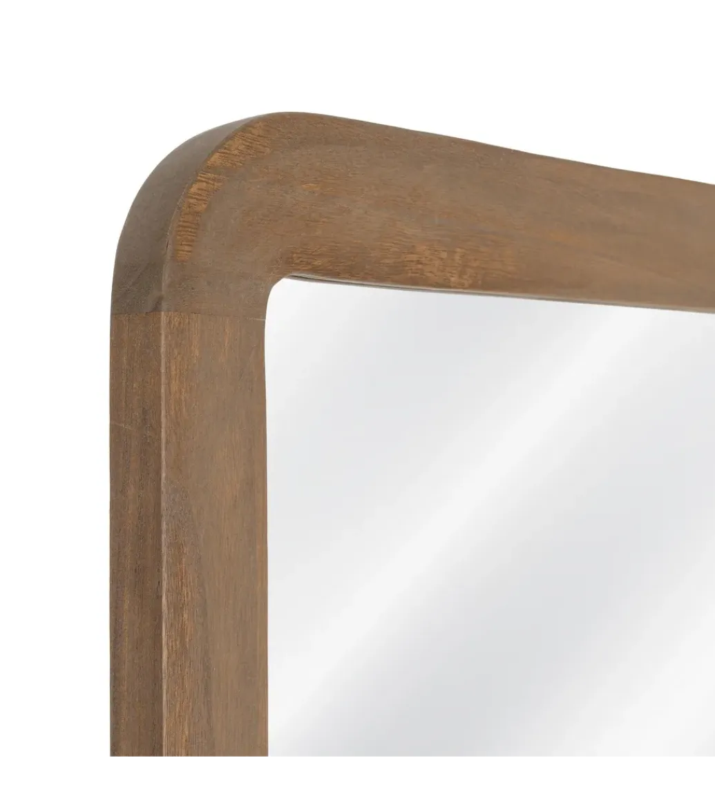 Lustro NOGALE 160 cm drewno paulowni naturalne*Zona-Design Outlet