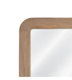 Lustro NOGALE 160 cm drewno paulowni naturalne*Zona-Design Outlet