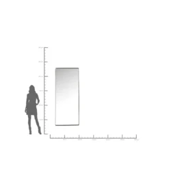 Lustro OMBRA 200 x 80 cm czarne*KARE Online