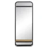 Lustro PERCHERO 100 cm drewno kauczuk czarne*Zona-Design Outlet