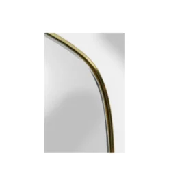 Lustro SHAPE 110 cm x 10 cm w kolorze mosiądzu*KARE Clearance