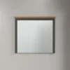 Lustro STANTON 68 cm  w optyce dębu Evoke Ciemnozielony*MCA Linia Włoska Hot