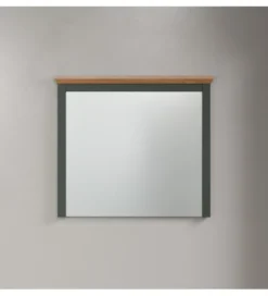 Lustro STANTON 68 cm  w optyce dębu Evoke Ciemnozielony*MCA Linia Włoska Hot
