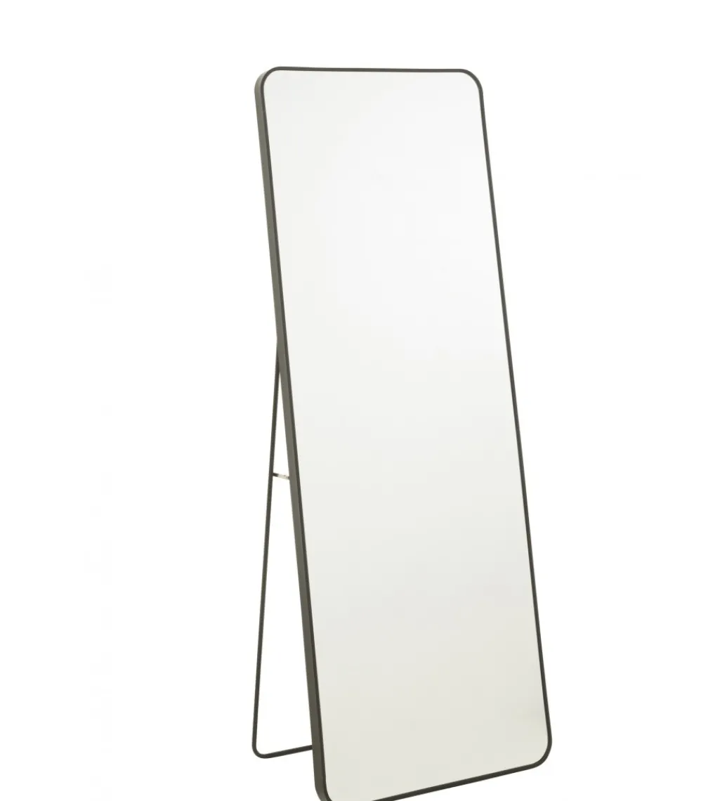 Lustro stojące FOOT II 150 cm czarne*J-Line Outlet