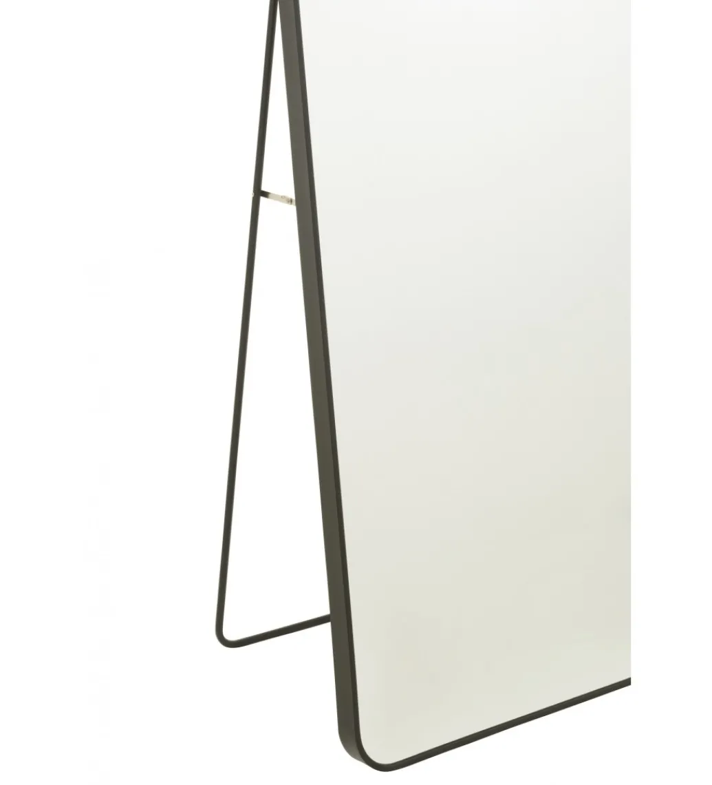 Lustro stojące FOOT II 150 cm czarne*J-Line Outlet