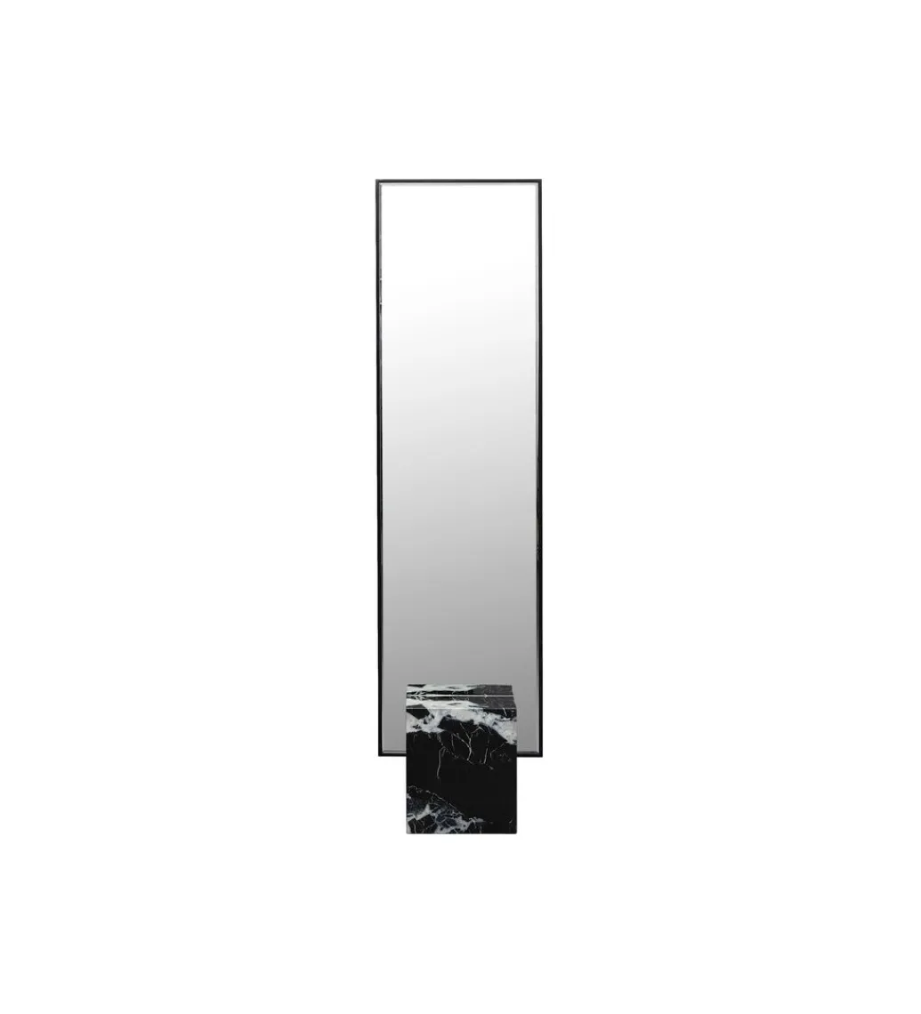 Lustro stojące HULDA 46 x 180 cm czarne*KARE Outlet