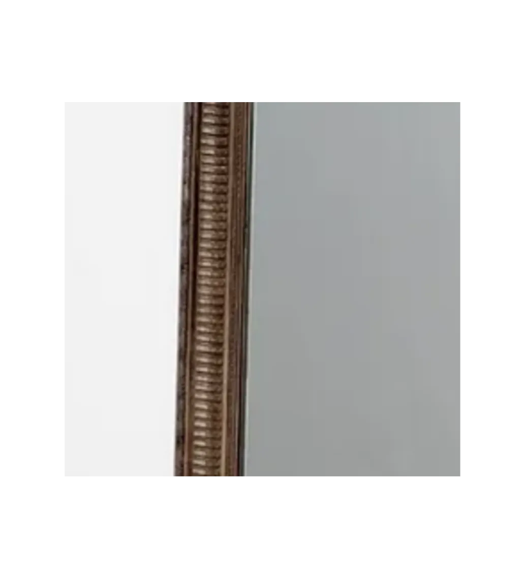 Lustro stojące IRODA 176 cm drewno paulowni brązowe*Zona-Design Outlet