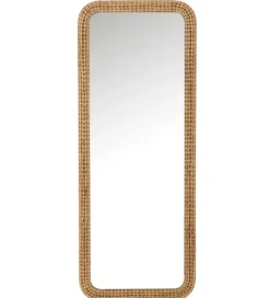 Lustro stojące RECTANGLE 122 cm naturalne*J-Line Best