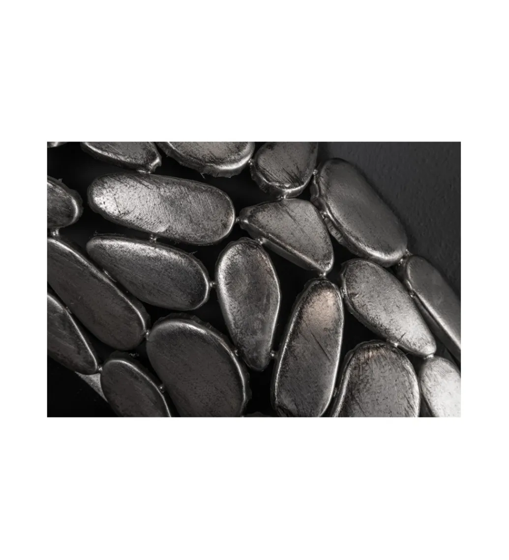 Lustro Stone Mosaic 82 Cm srebrne*Invicta Interior Online
