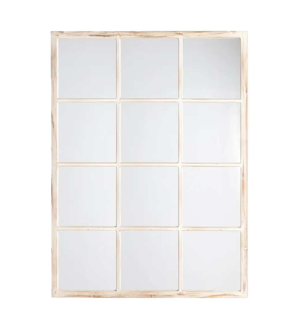 Lustro TAGE 120 cm drewno jodła białe*Zona-Design Best