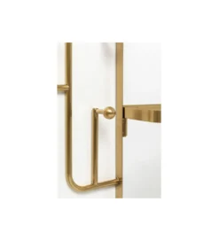 Lustro wieszak TRISTAN 150 x 76 cm złote*KDesign Sale