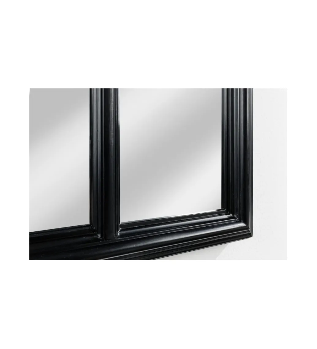 Lustro WINDOW 140 cm czarne*Invicta Interior Outlet