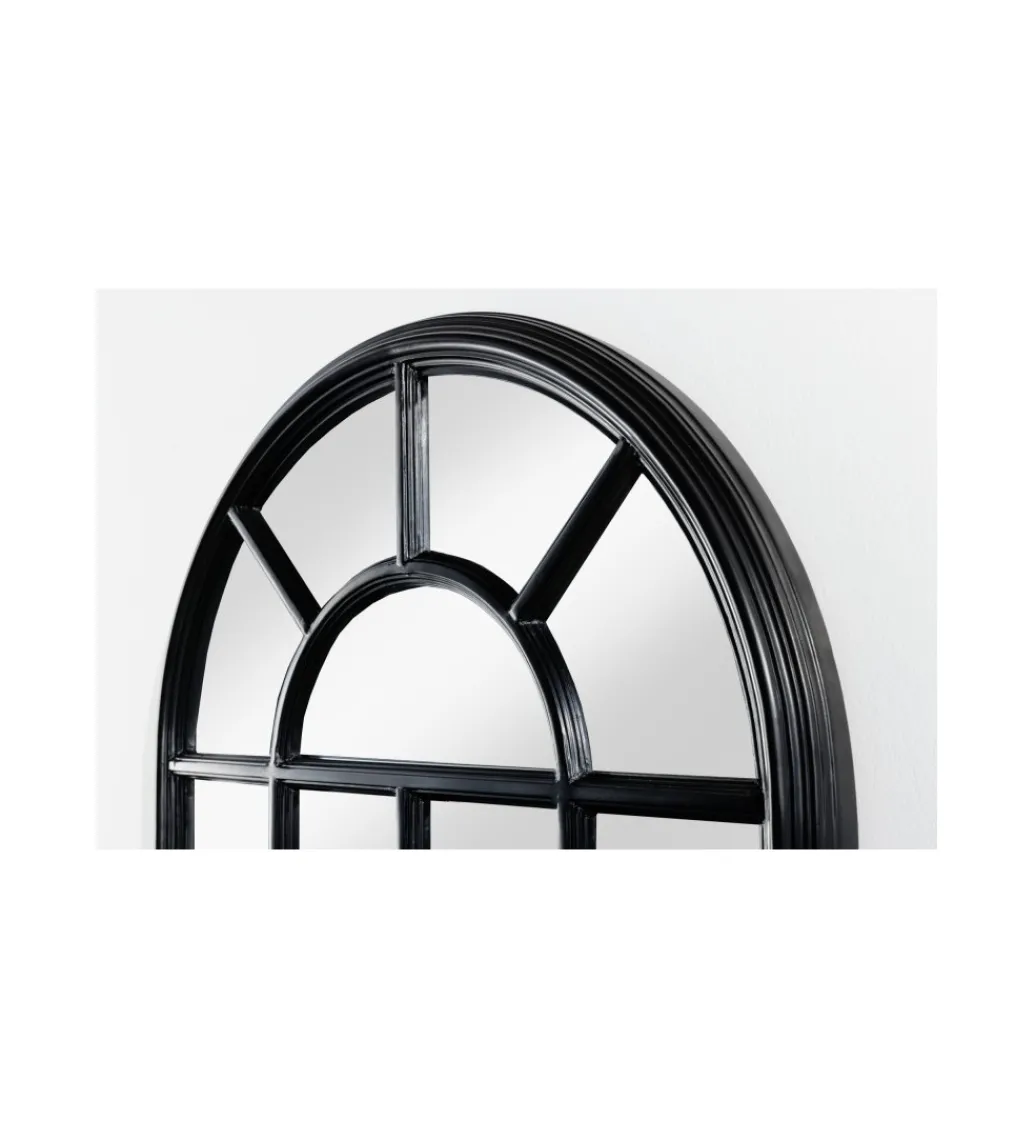 Lustro WINDOW 140 cm czarne*Invicta Interior Outlet