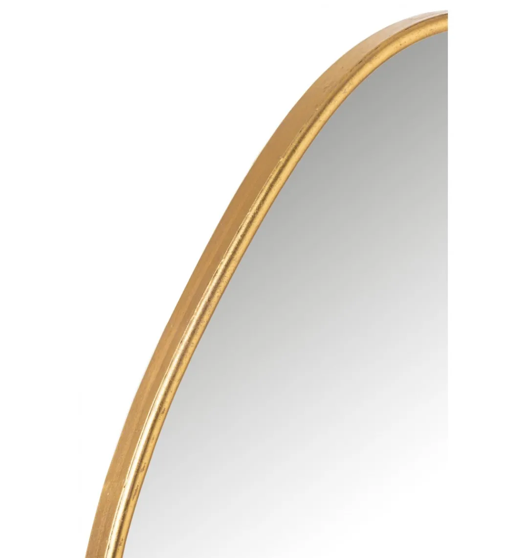 Lustro wiszące Abstract 80 cm złote*J-Line Discount