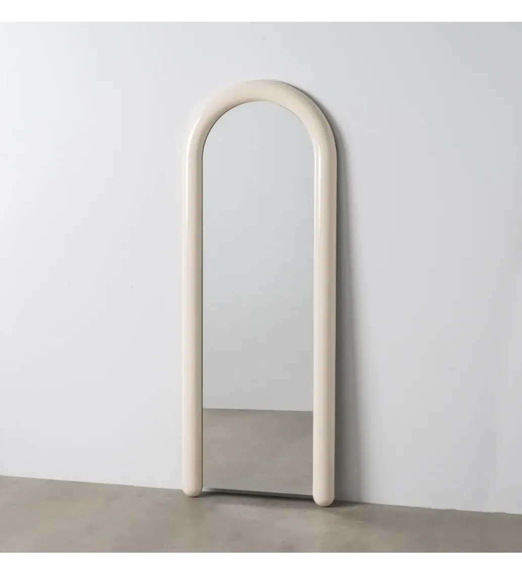 Lustro wiszące BAMCYK 160 cm białe*Zona-Design Outlet