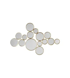Lustro wiszące BUBBLES 138 x 93 cm złote*KARE Online