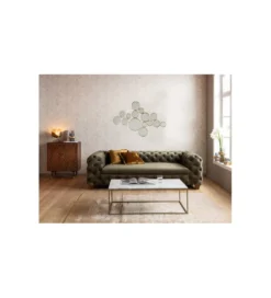 Lustro wiszące BUBBLES 138 x 93 cm złote*KARE Online