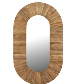 Lustro wiszące CURVE 152 cm naturalny*J-Line New