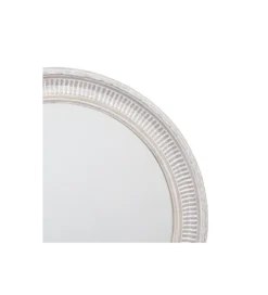Lustro wiszące DEAY 80 cm drewno paulowni szare*Zona-Design Online