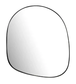 Lustro wiszące DEFORME 53 cm czarne*WOHNLING, GERMANY