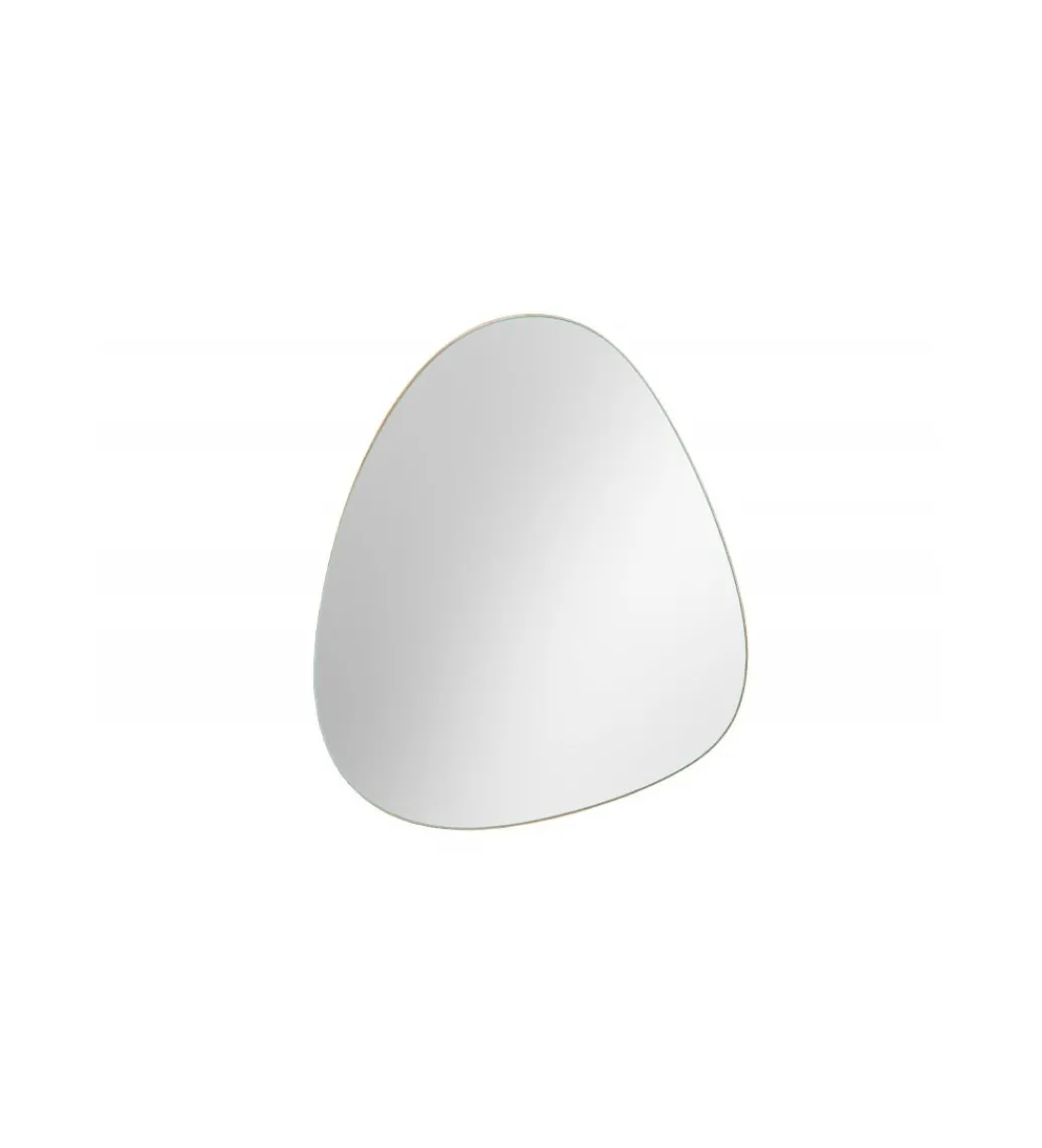 Lustro wiszące DEFORME 60 cm dąb naturalny*Invicta Interior Best