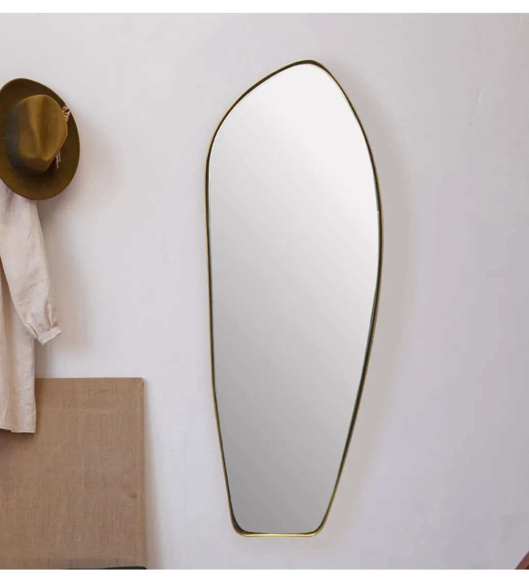 Lustro wiszące DEFORME 90 cm złote*WOHNLING, GERMANY Online