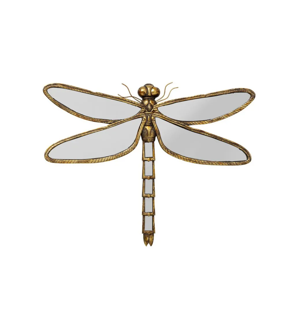 Lustro wiszące DRAGONFLY 70 x 54 cm stare złoto*KARE
