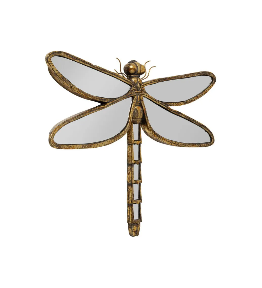 Lustro wiszące DRAGONFLY 70 x 54 cm stare złoto*KARE