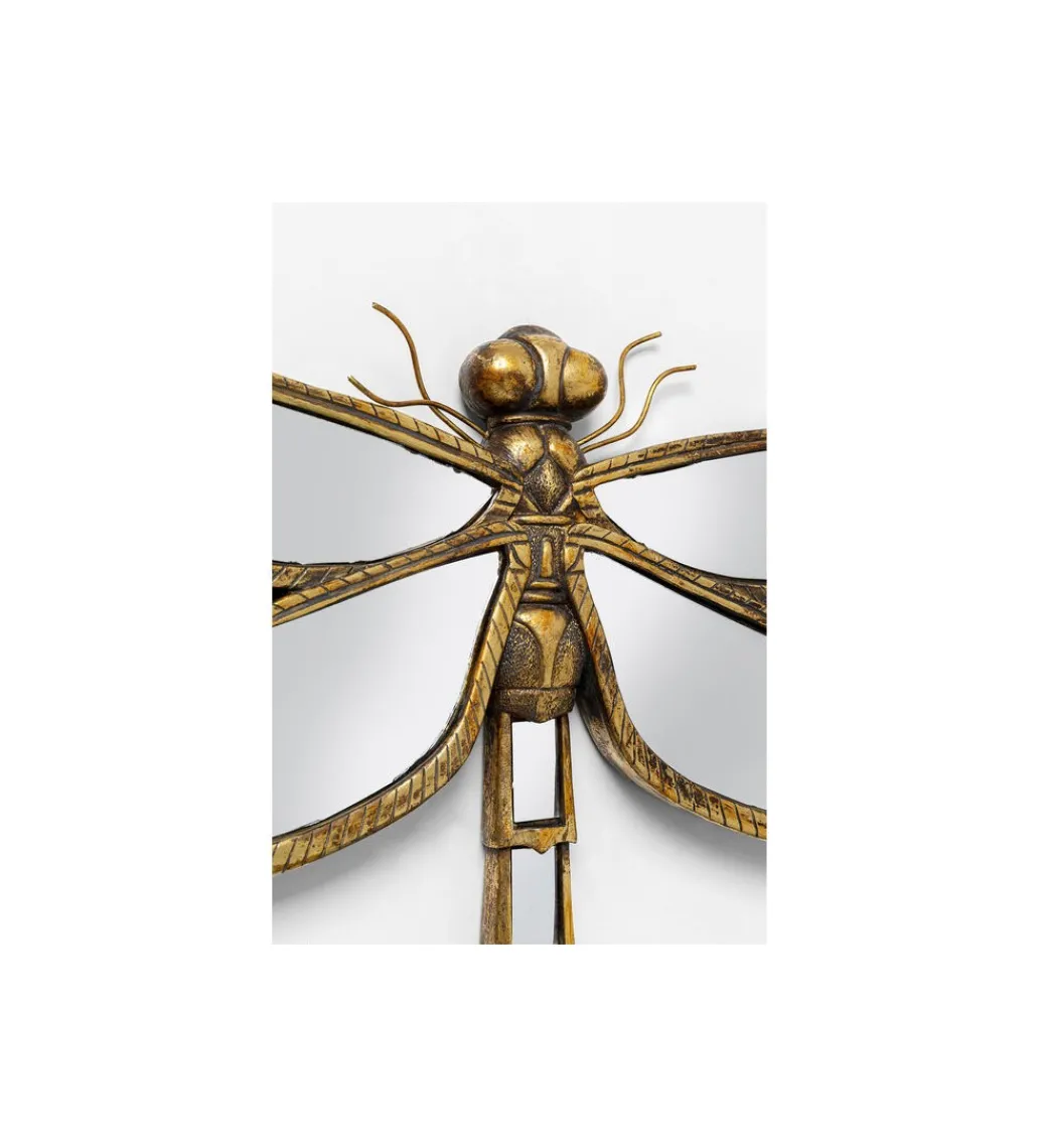 Lustro wiszące DRAGONFLY 70 x 54 cm stare złoto*KARE