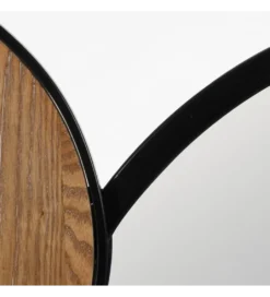 Lustro wiszące ESPEJONA 123 cm naturalne czarne*Zona-Design Best