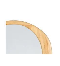 Lustro wiszące ETAPE 57 cm drewno paulowni*Zona-Design Outlet